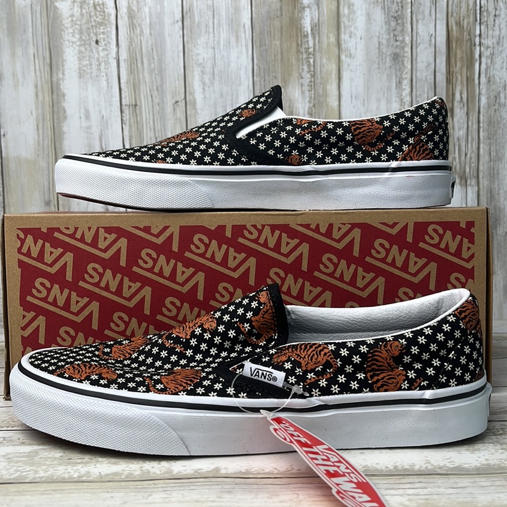 Vans classic slip o tiger floral sneaker - Picture 5 of 5